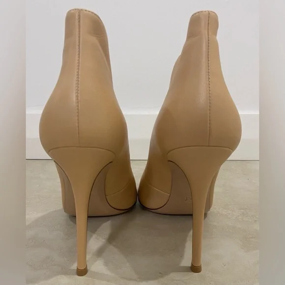 GIANVITO ROSSI Vamp Boots. Peep toe, stiletto heel, genuine leather, new. EU41.5 - Picture 3 of 9